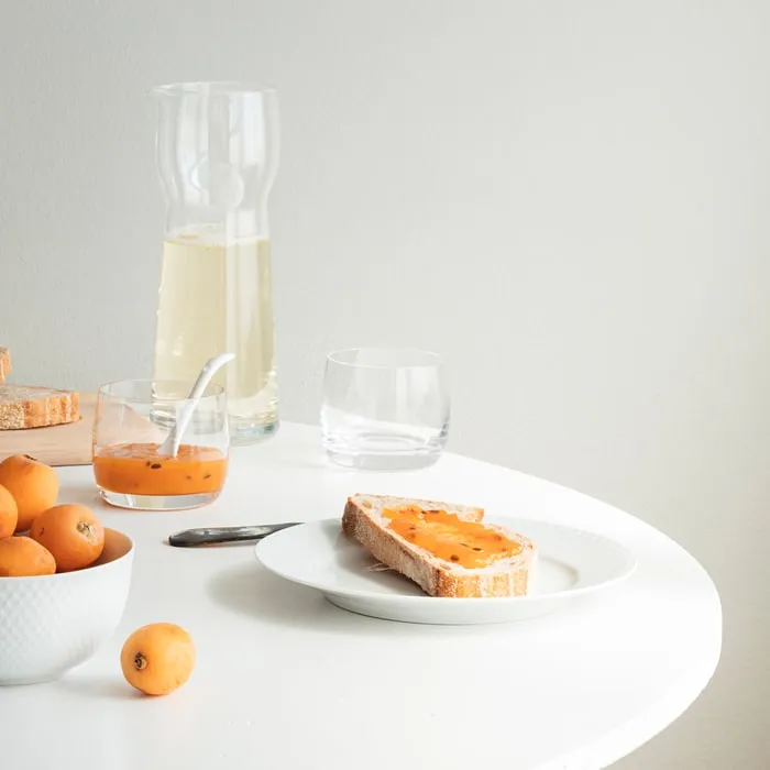 Lyngby Porcelæn Rhombe Plate White
