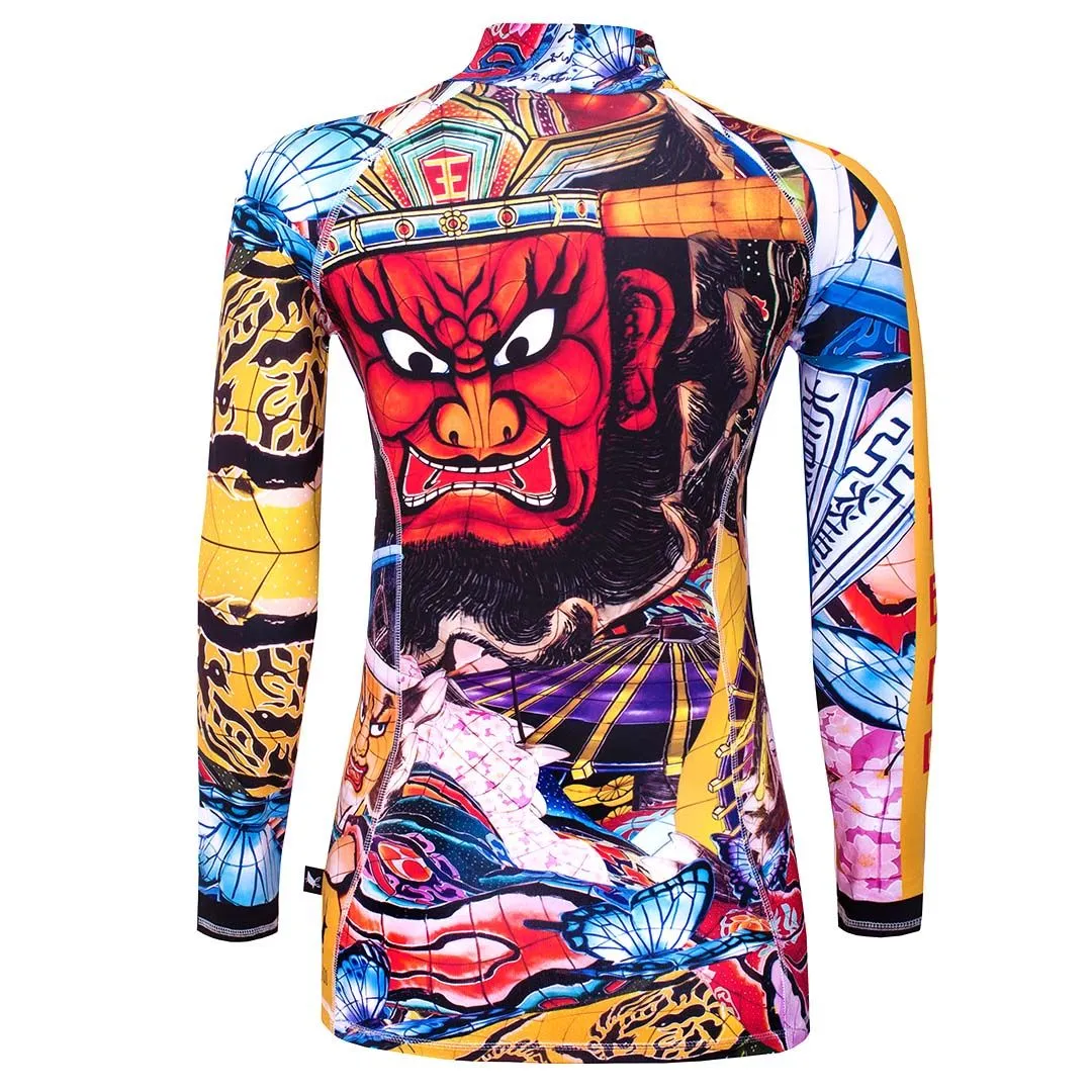 Matsuri men's long sleeve rash guard UV