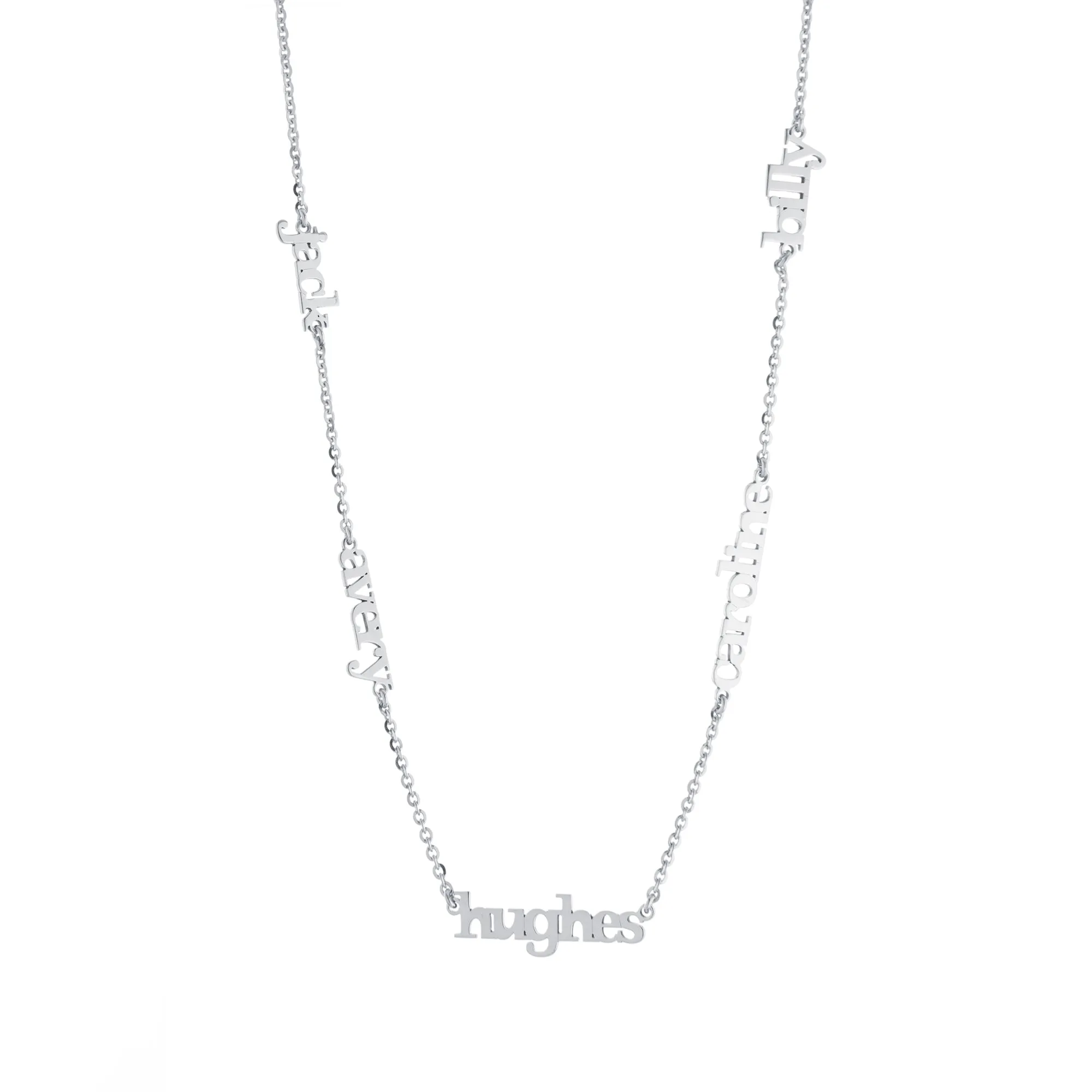 Multi Name Necklace
