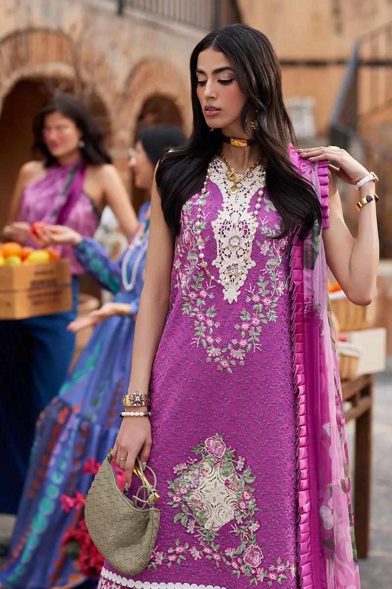 Mushq Te Amo x Sonam Bajwa Luxury Lawn Collection 2024 – Roma Rapture