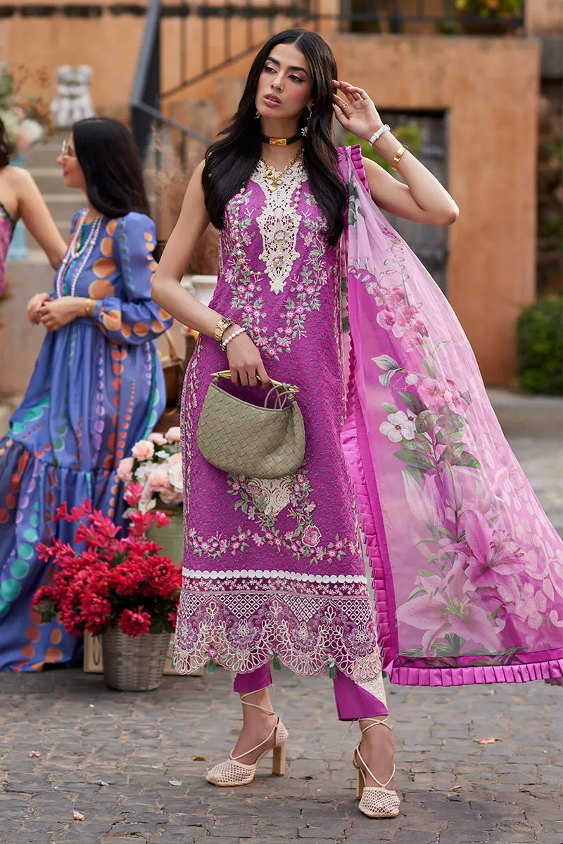 Mushq Te Amo x Sonam Bajwa Luxury Lawn Collection 2024 – Roma Rapture
