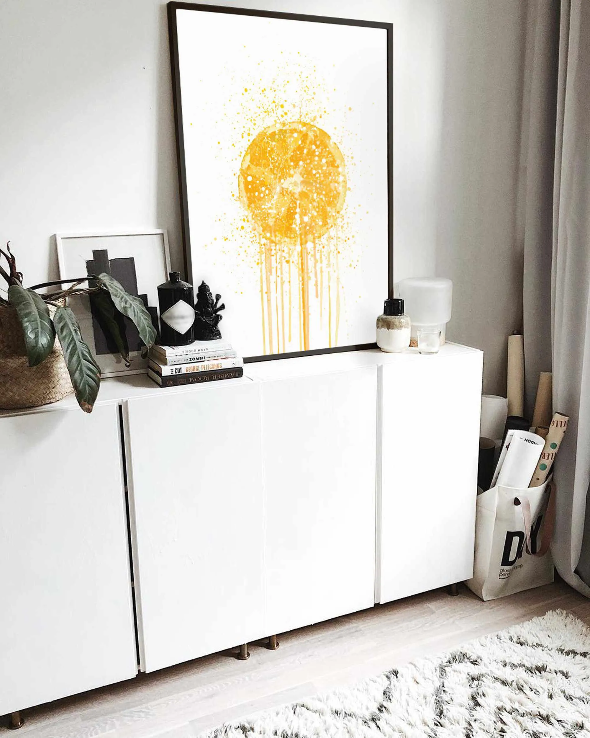 Orange Fruit Wall Art Print