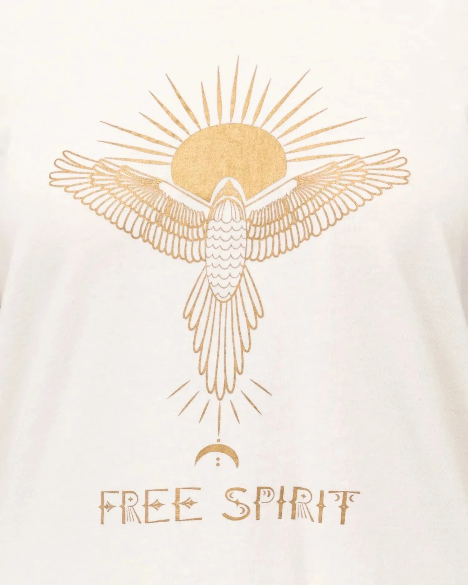 Paper Heart - Free Sprit Tee, White