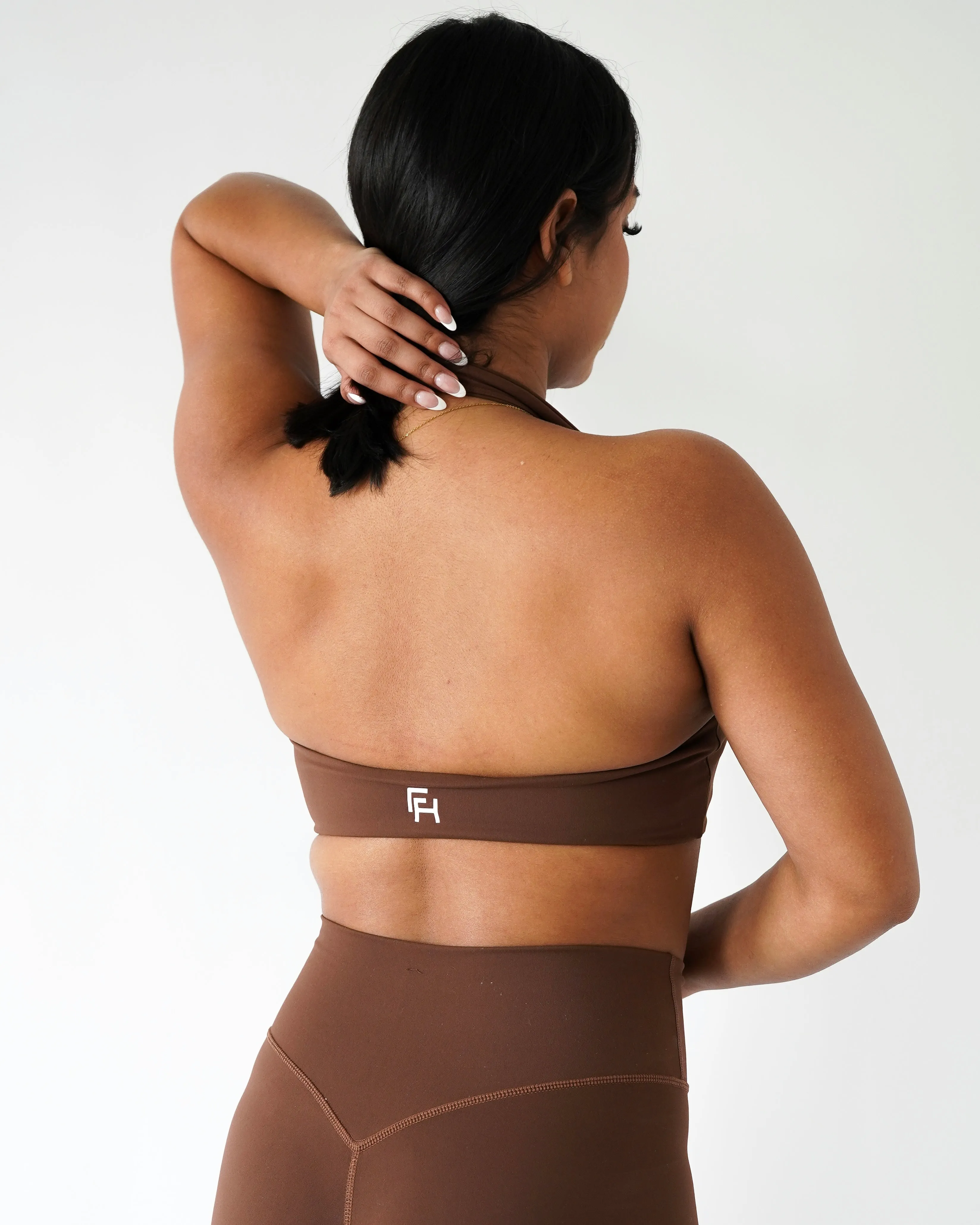 Performance Halter Top - Clay