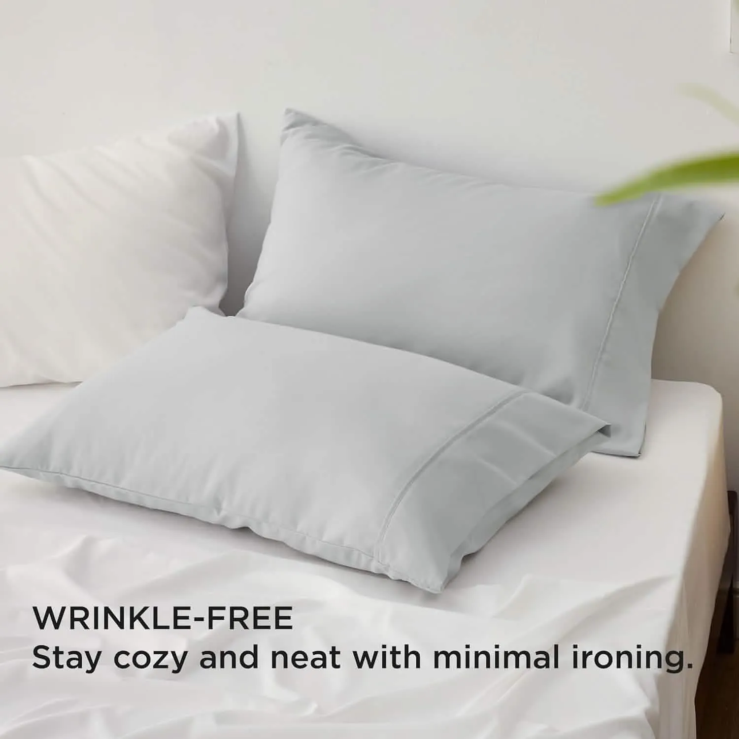Pillowcase Polyester and Rayon Derived from Bamboo Blend