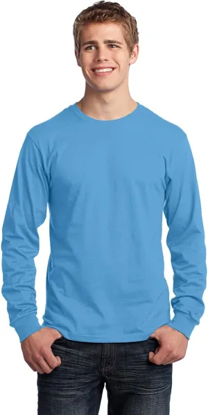Port & Company Men's Long Sleeve 54 oz 100% Cotton T Shirt