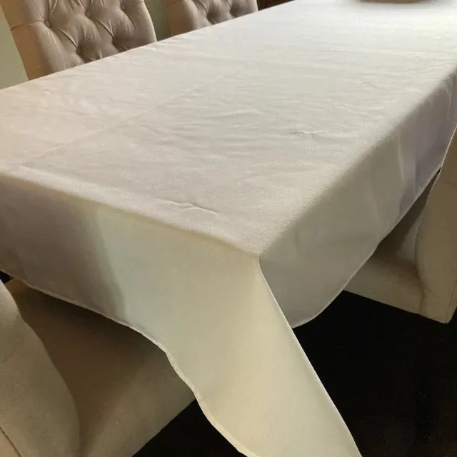 Rectangular Spun Poly Tablecloth