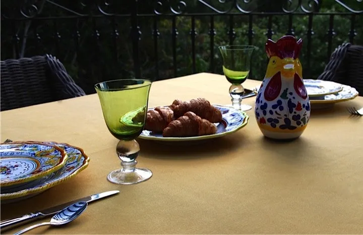 Rectangular Spun Poly Tablecloth