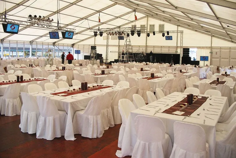 Rectangular Spun Poly Tablecloth