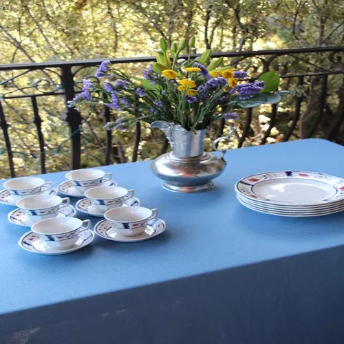 Rectangular Spun Poly Tablecloth