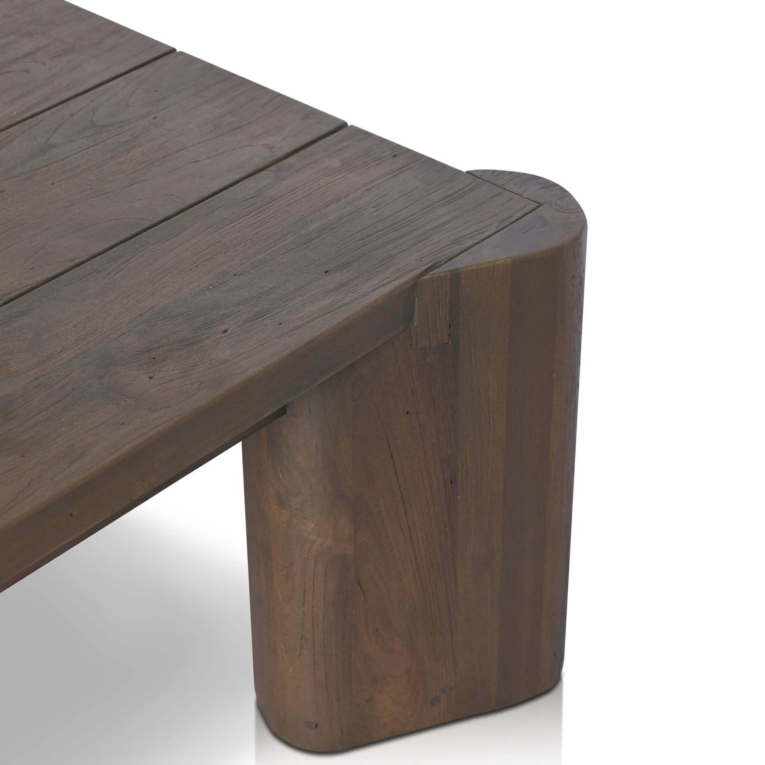 Soho Outdoor Coffee Table, Stained Heritage Brown