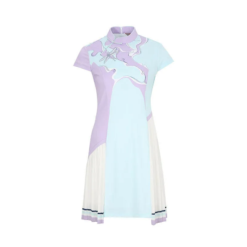 SVG Golf Dragonfly Cheongsam-Style Golf Dress