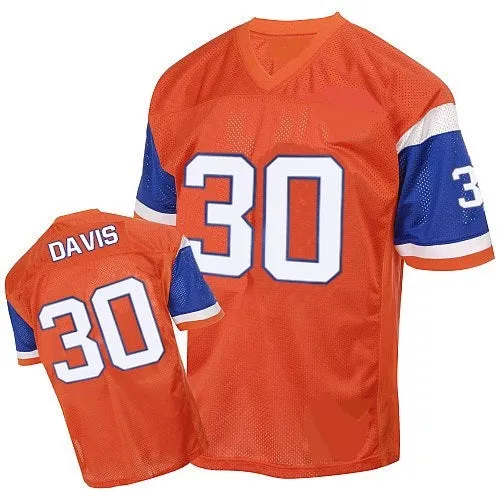 Terrell Davis Denver Broncos Throwback Football Jersey