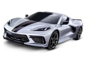 Traxxas 4-TEC 3.0 Silver Chevrolet® Corvette® Stingray 1/10 Scale AWD Supercar 93054-4-SLVR