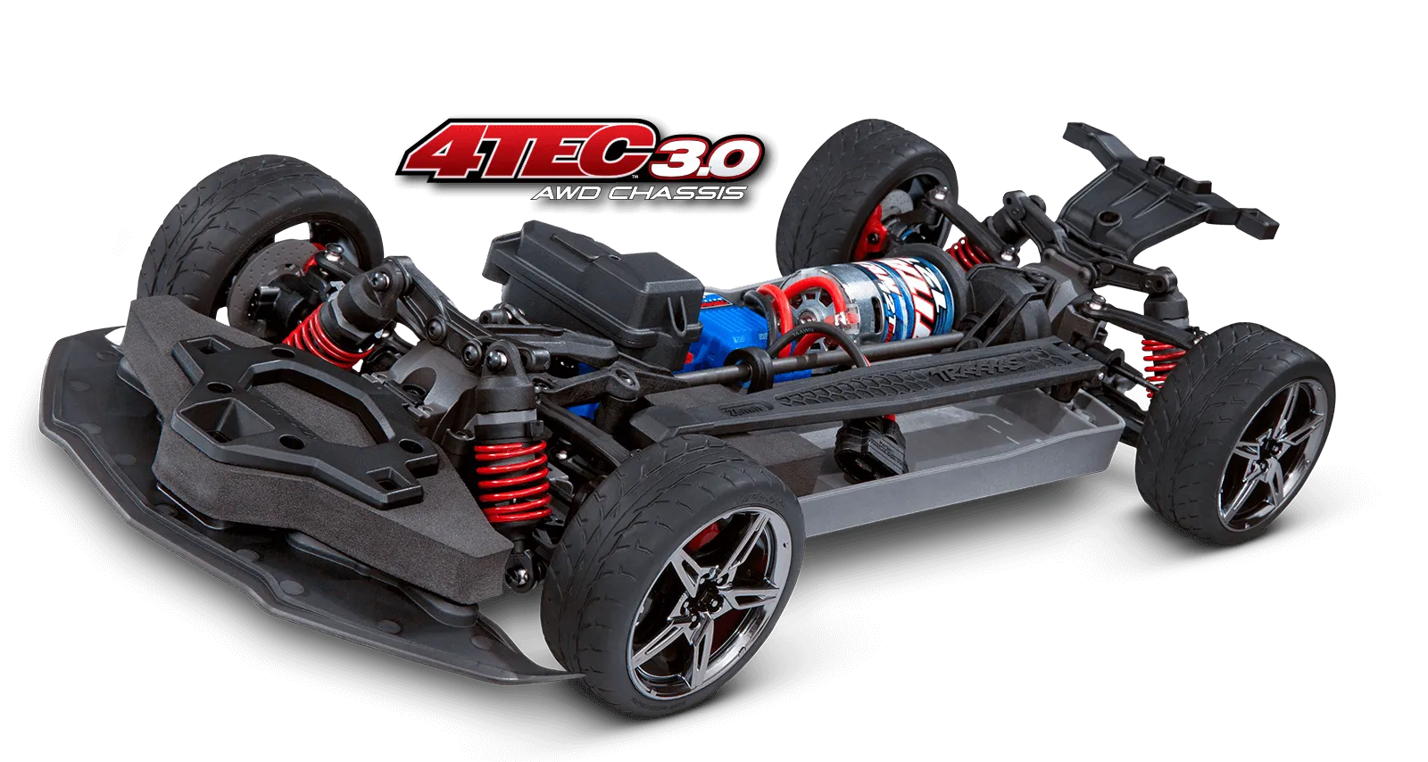 Traxxas 4-TEC 3.0 Silver Chevrolet® Corvette® Stingray 1/10 Scale AWD Supercar 93054-4-SLVR