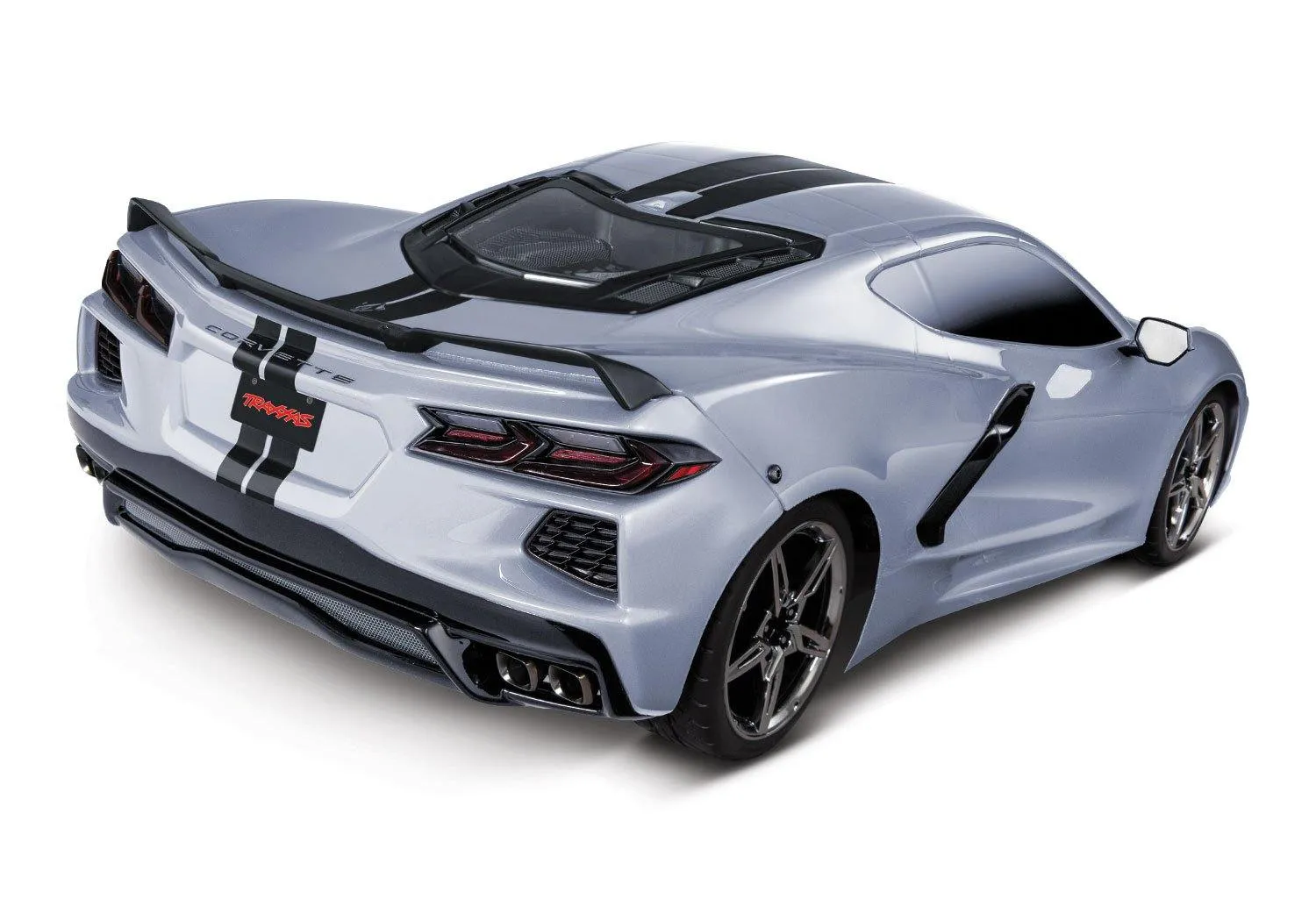 Traxxas 4-TEC 3.0 Silver Chevrolet® Corvette® Stingray 1/10 Scale AWD Supercar 93054-4-SLVR