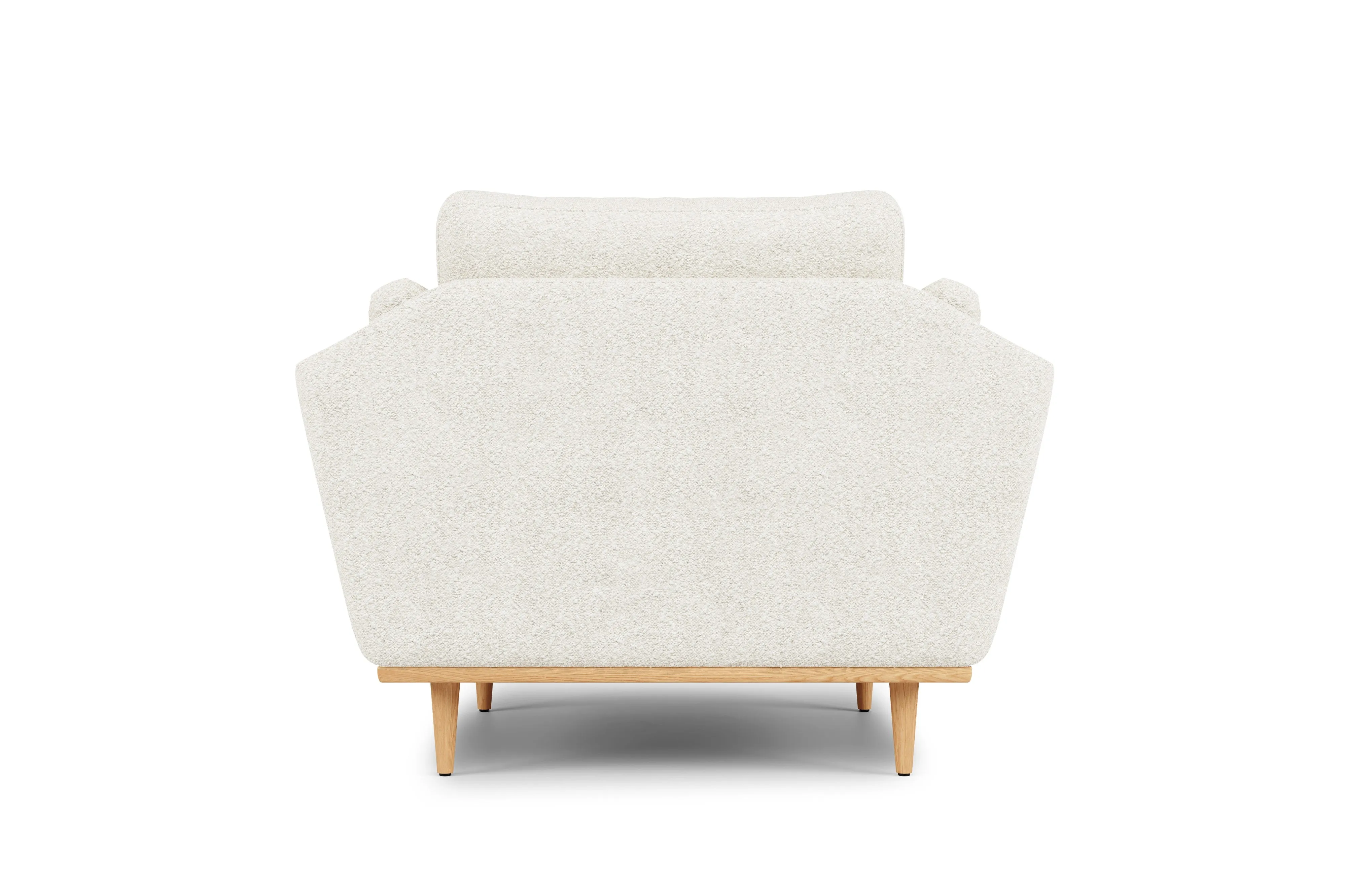 Valencia Mila Polyester Blend Fabric Accent Chair, Beige