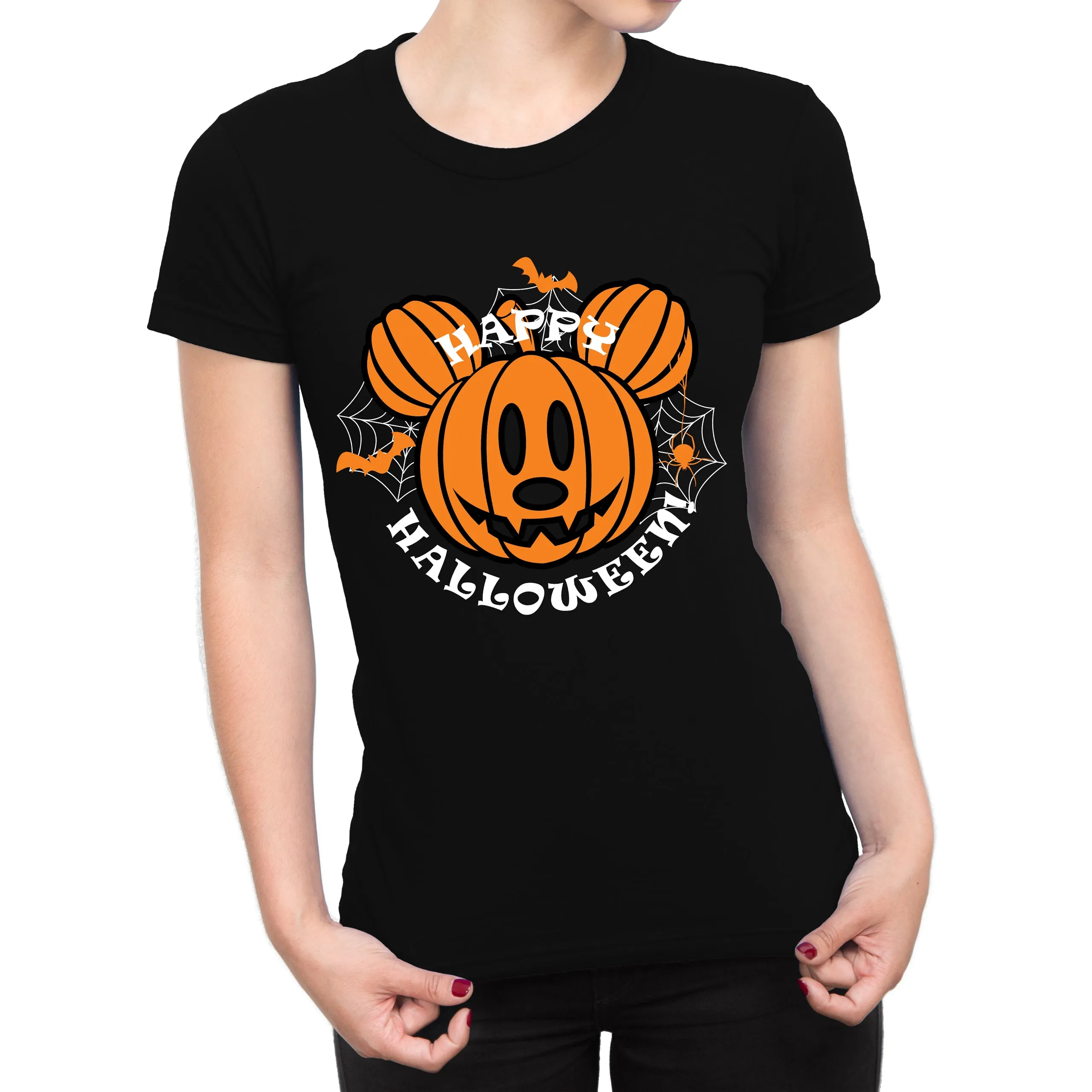 Women's Mickey Mouse Halloween T-Shirt