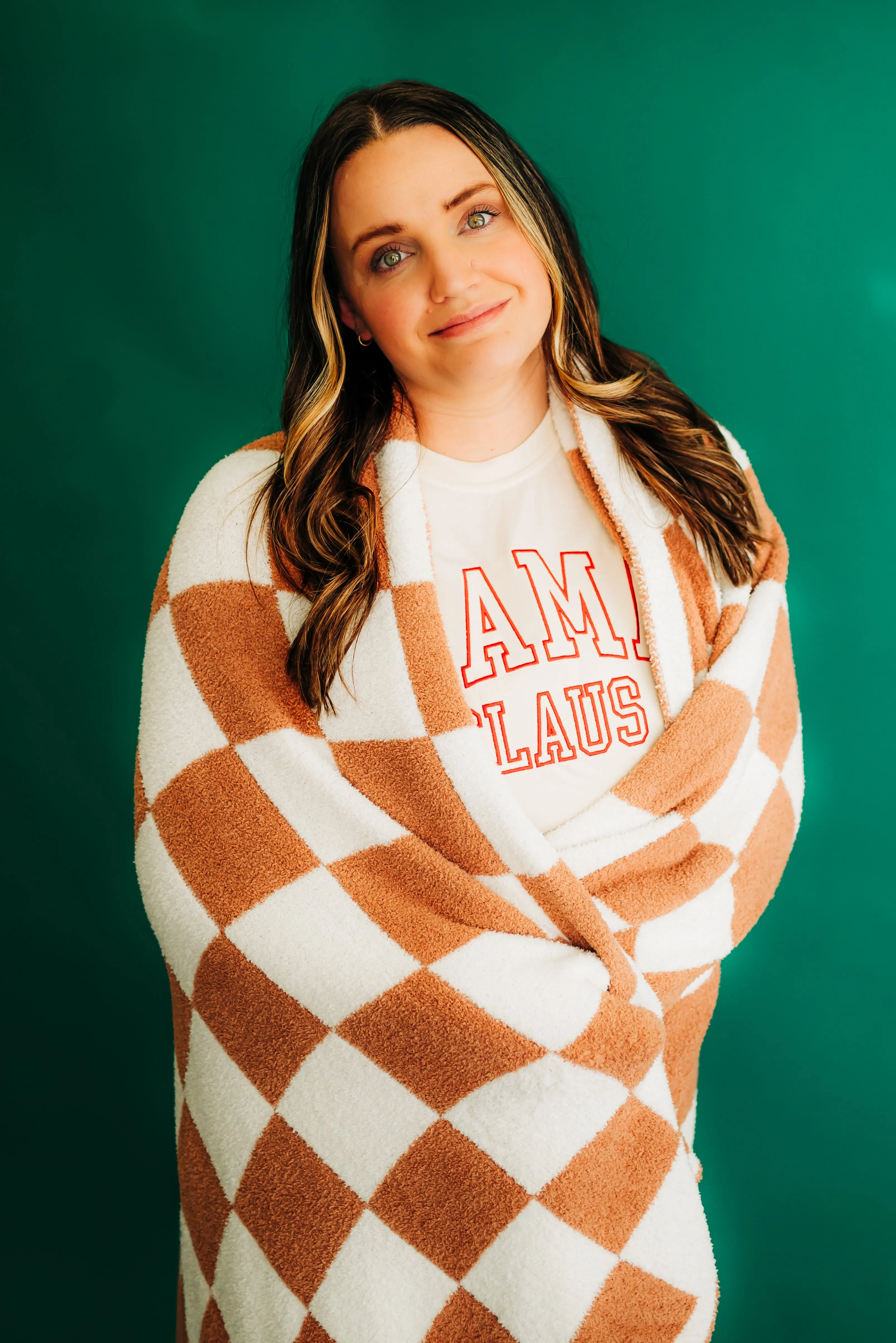 Youth/Adult - Checker Blanket - LMSS® Exclusive - Custom Embroidered Name