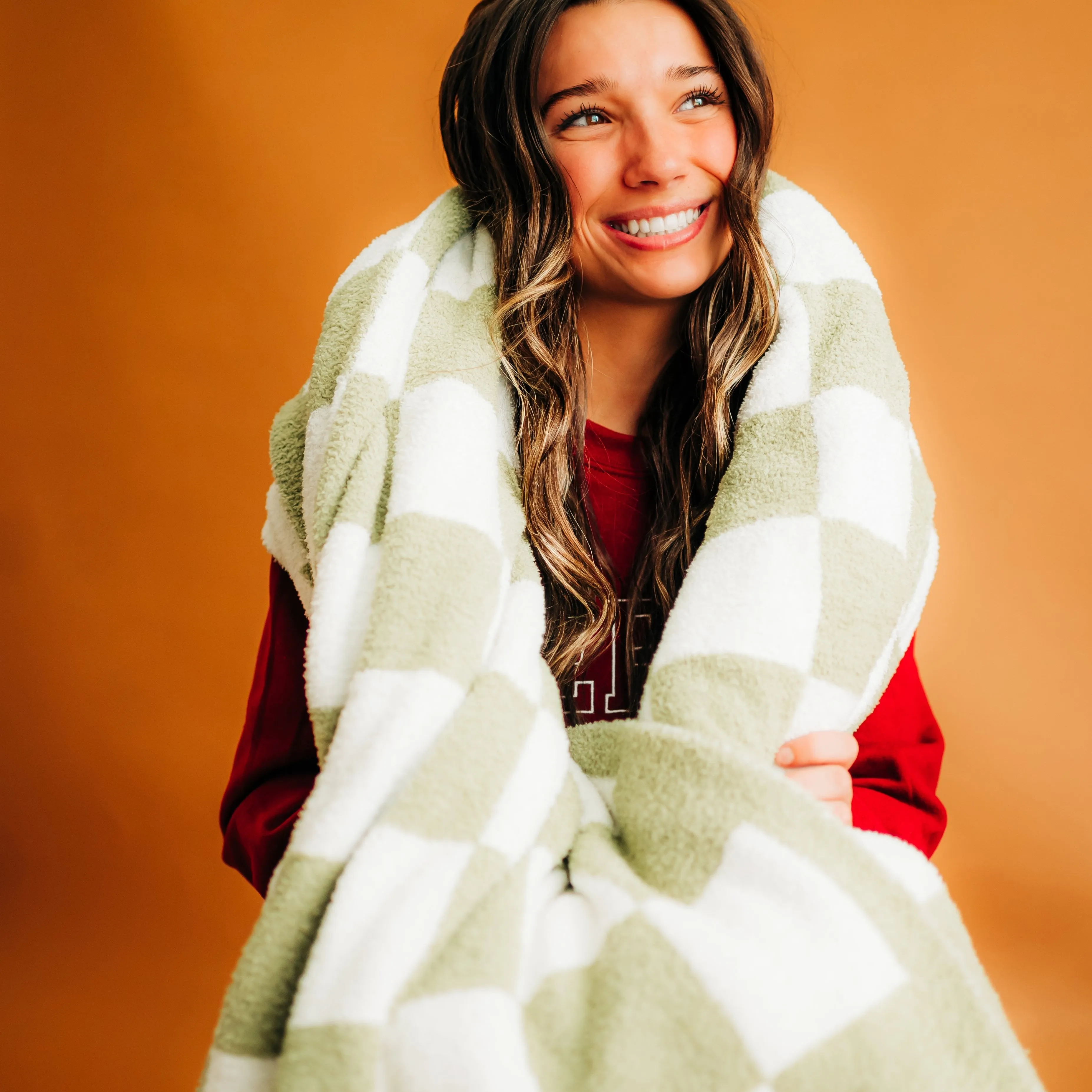 Youth/Adult - Checker Blanket - LMSS® Exclusive - Custom Embroidered Name